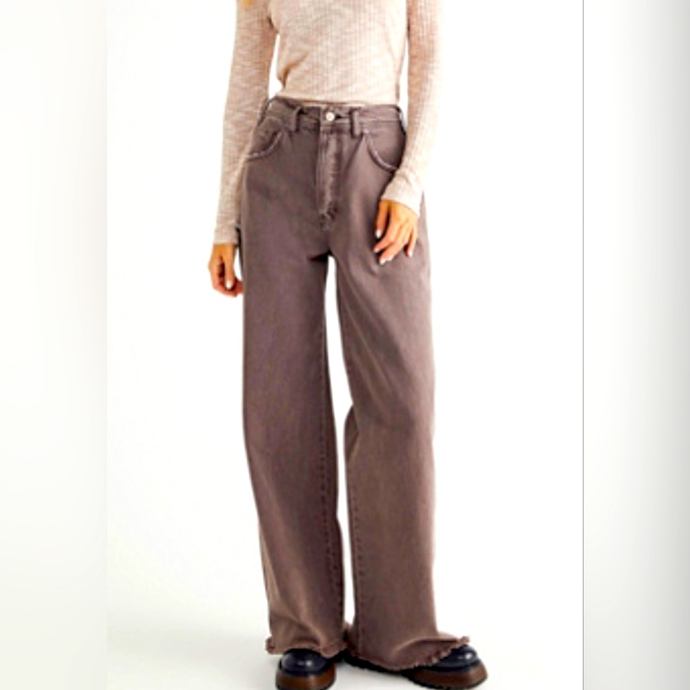 Free People Ollie Extreme Wide-leg Jeans